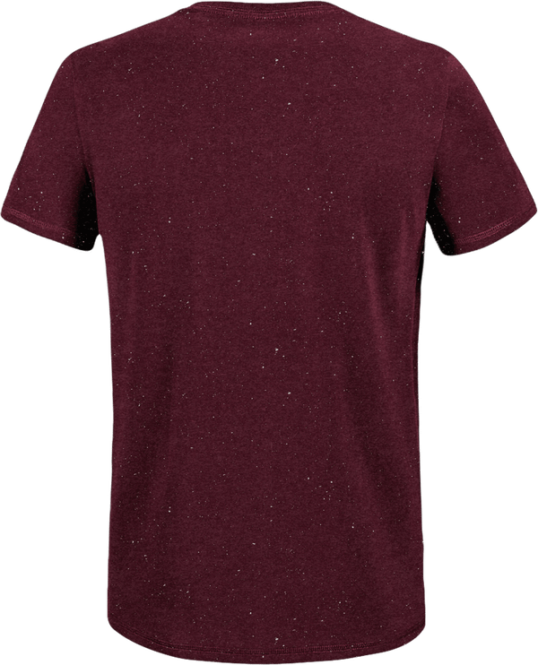 Tee shirt homme stanley hips dos Dark Heather Burgundy