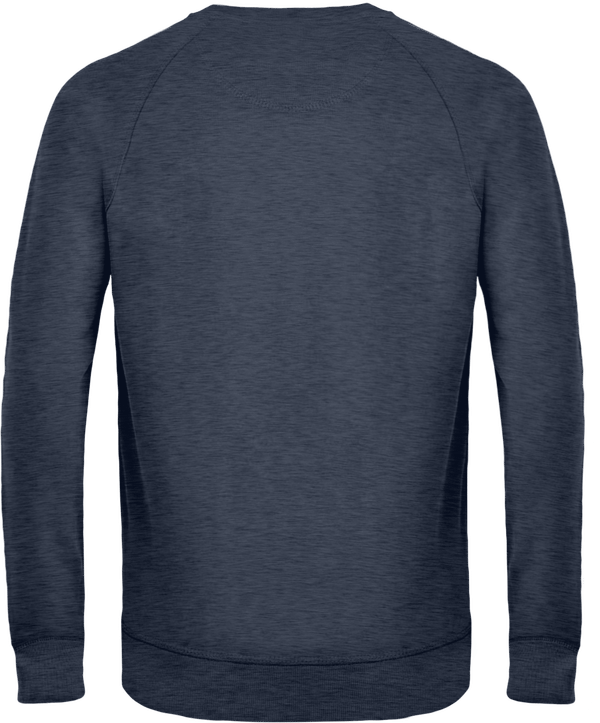 Sweat col rond stanley strolls dos Dark Heather Blue