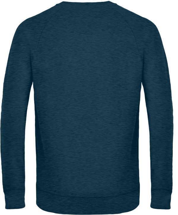 Sweat col rond stanley strolls dos Dark Heather Teal