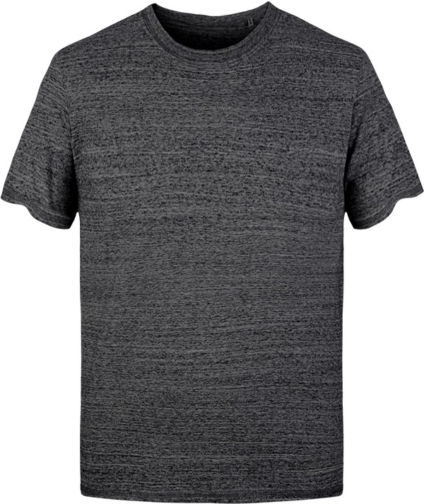 T shirt homme stanley hips face Slub Heather Steel Grey