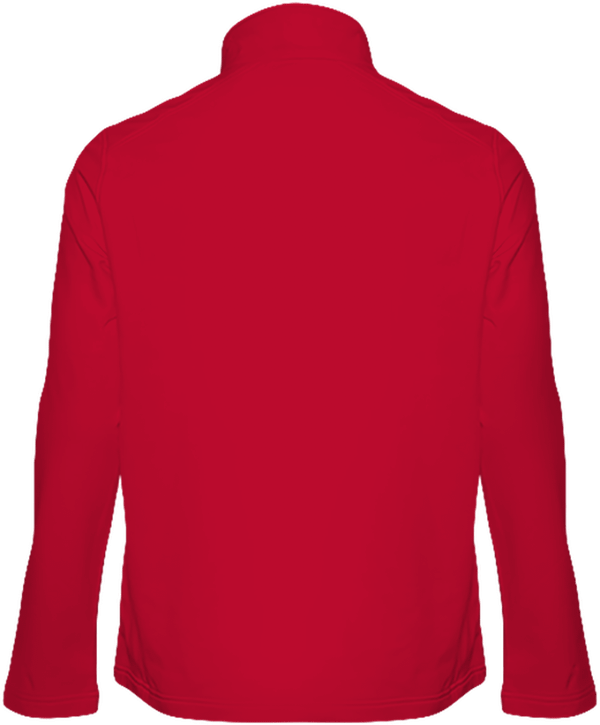 Veste softshell classique homme dos Red