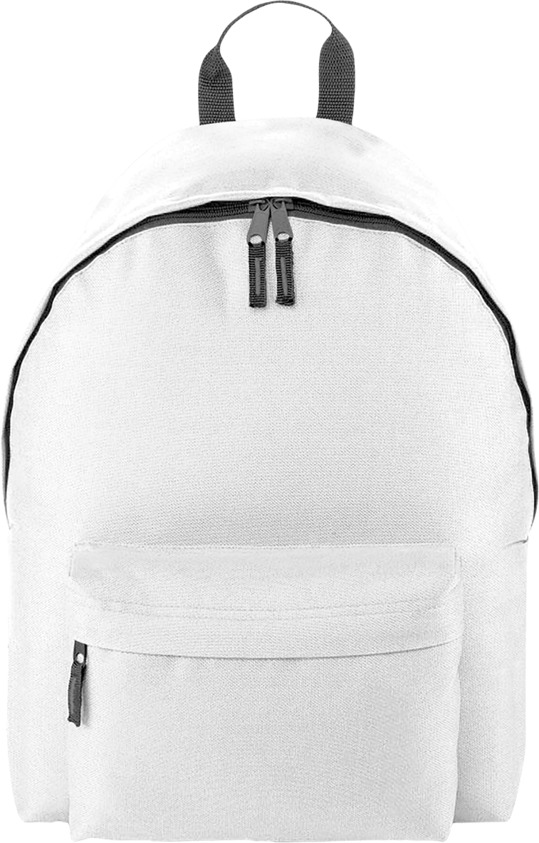 Mochila De Deporte Clásica Personalizada | Tunetoo White / Graphite Grey