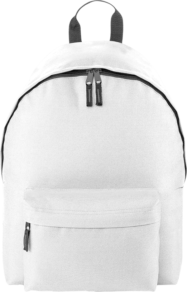 Mochila De Deporte Clásica Personalizada | Tunetoo White / Graphite Grey
