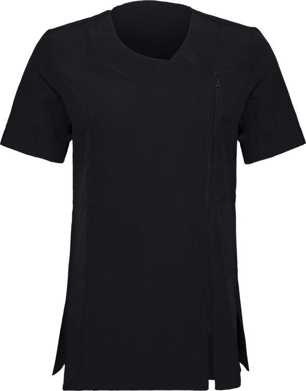 Blouse Esthéticienne Personnalisée  Black / Black