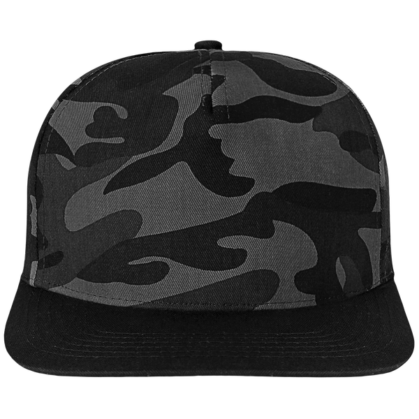 Casquette Snapback Camouflage  Midnight Camo / Black