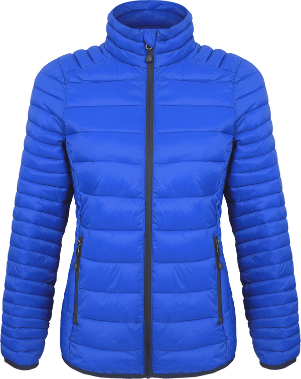 Customizable Lightweight Women's Down Jacket Light Royal Blue