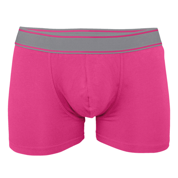 Personalisierbare Herren-Boxershorts Fuchsia