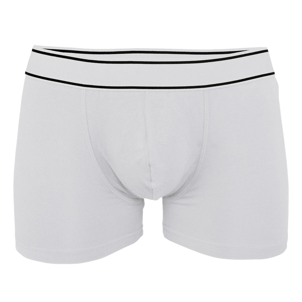 Boxer homme personnalisé White