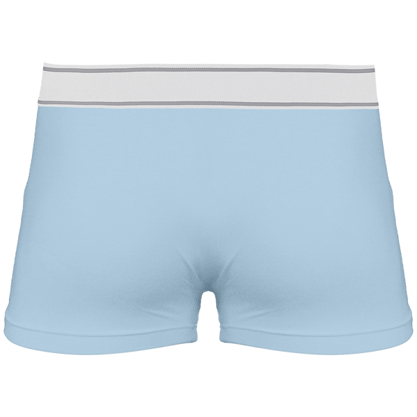 Boxer homme kariban dos Sky Blue