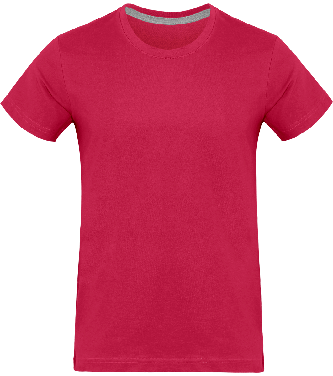 Camiseta  De Hombre 180G Fuchsia