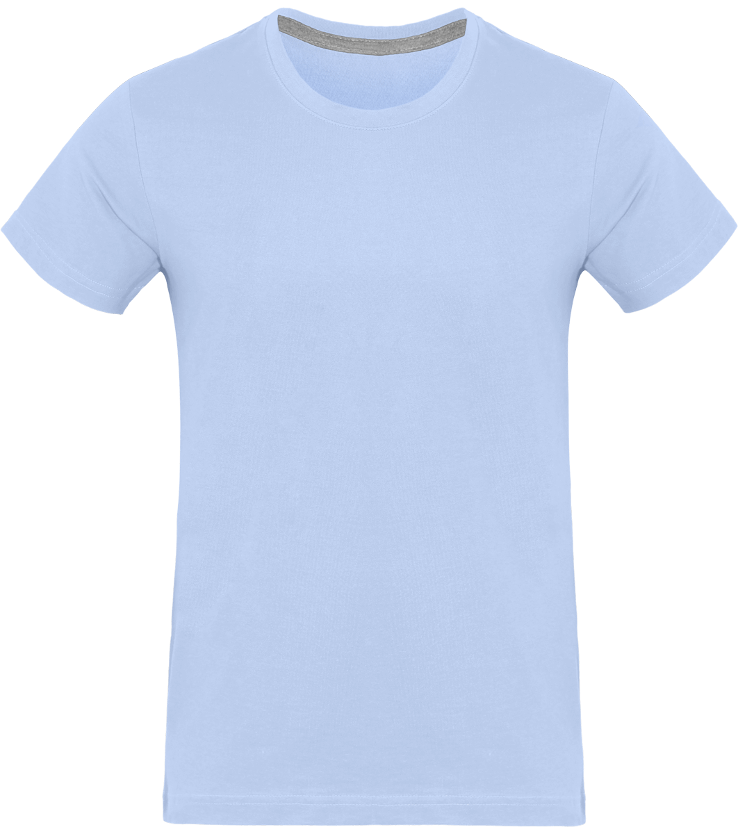 Camiseta  De Hombre 180G Sky Blue