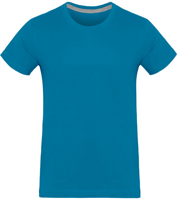 Camiseta  De Hombre 180G Tropical Blue