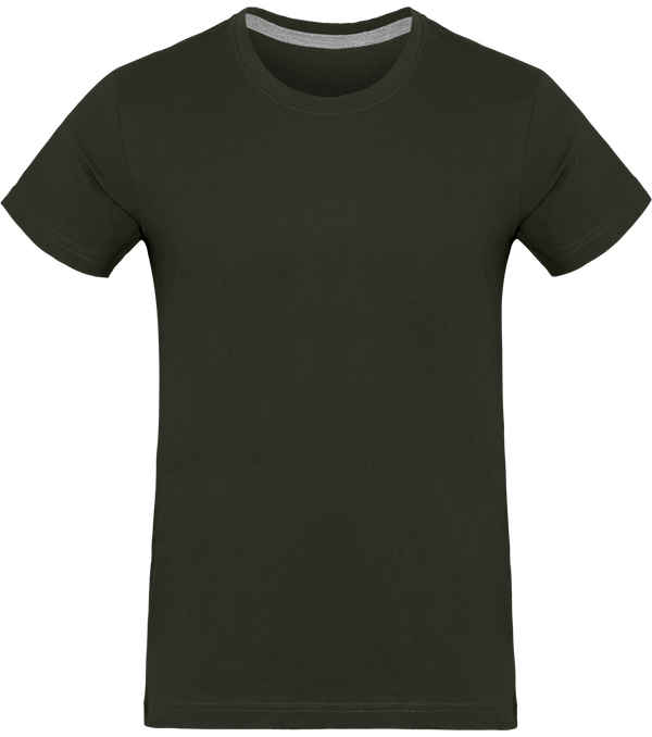 Camiseta  De Hombre 180G Dark Khaki