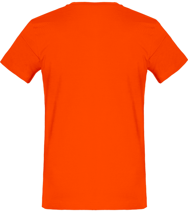 T shirt homme 180g dos Orange