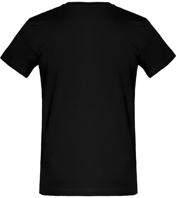 T shirt homme 180g dos Black