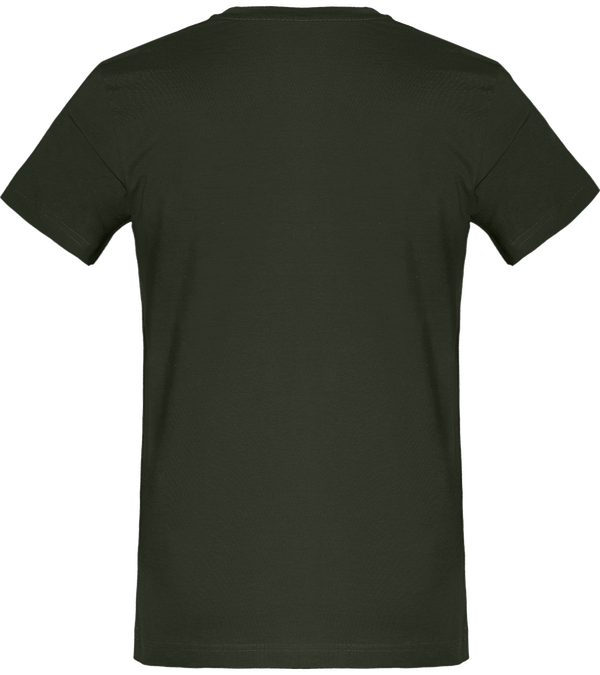 T shirt homme 180g dos Dark Khaki