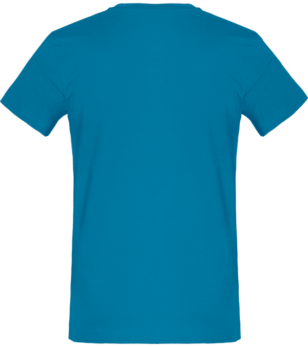 T shirt homme 180g dos Tropical Blue