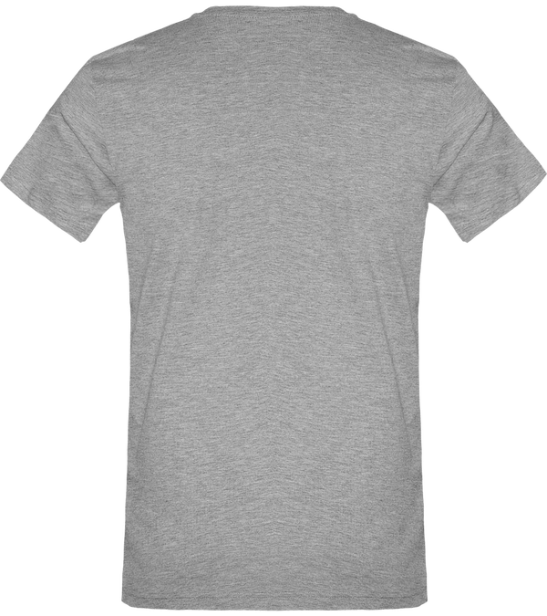 T shirt homme 180g dos Oxford Grey