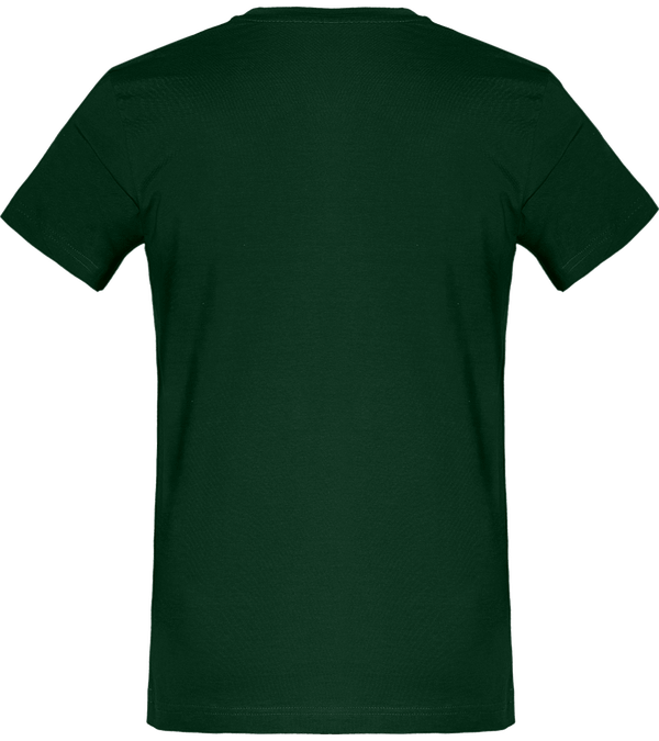 T shirt homme 180g dos Forest Green