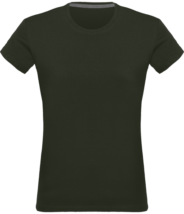 Tee-Shirt Femme 180Gr Dark Khaki