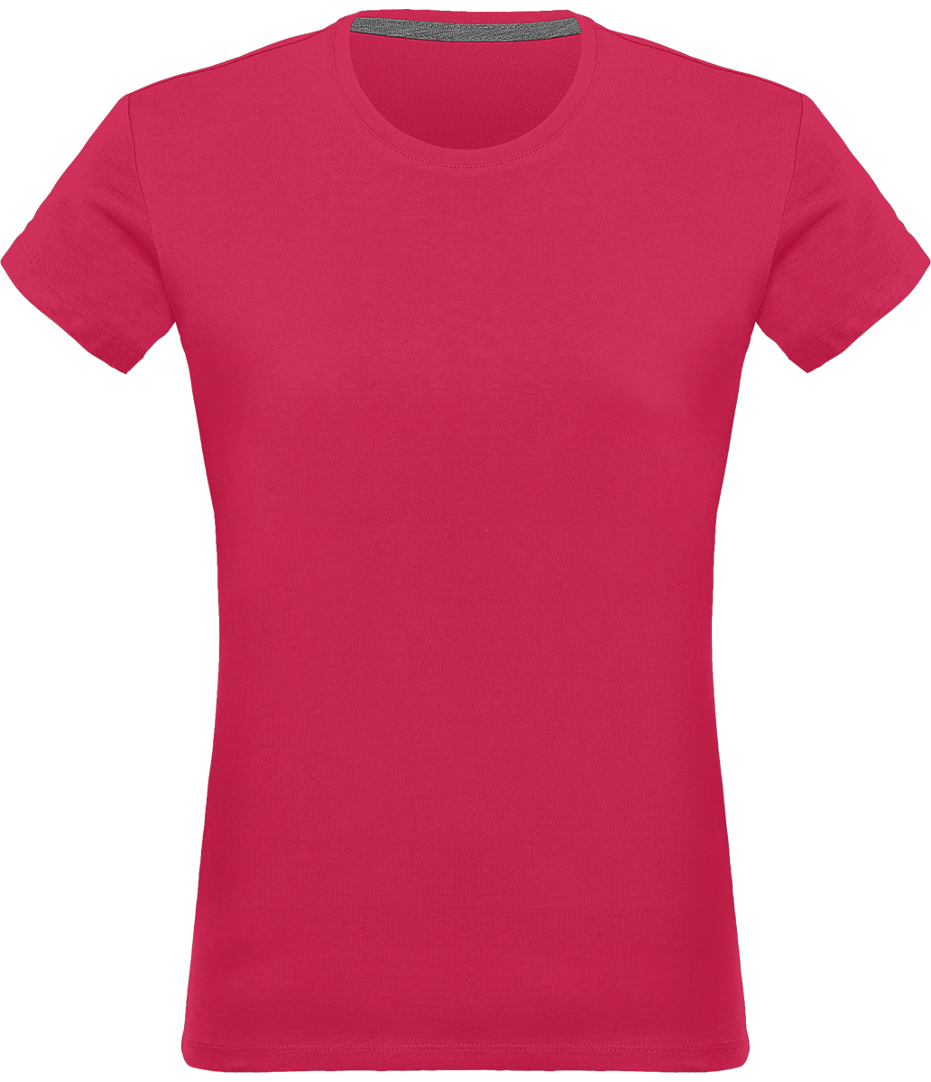 Tee-Shirt Femme 180Gr Fuchsia