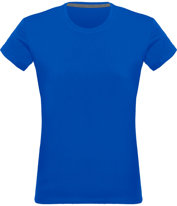 Tee-Shirt Femme 180Gr Light Royal Blue