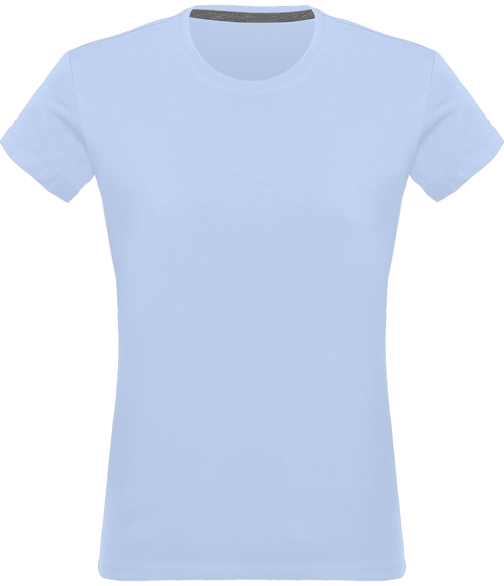 Tee-Shirt Femme 180Gr Sky Blue