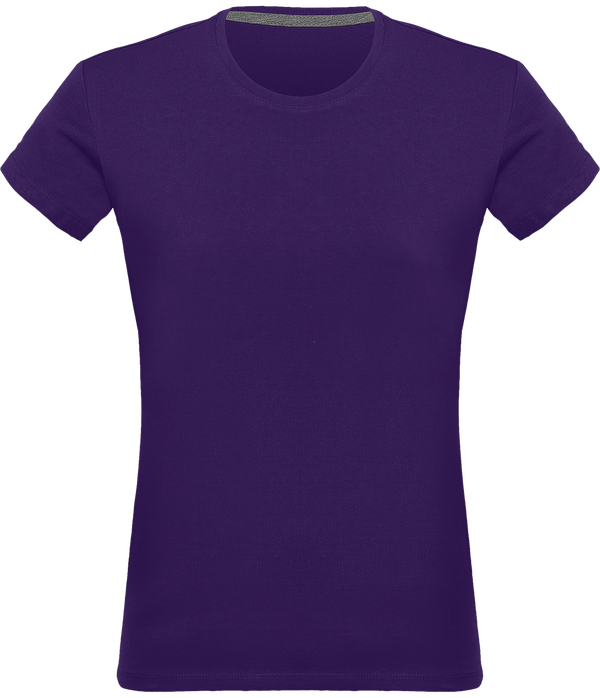 Tee-Shirt Femme 180Gr Purple