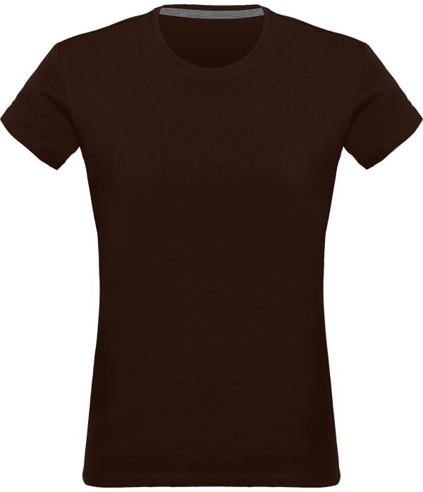 Tee-Shirt Femme 180Gr Chocolate