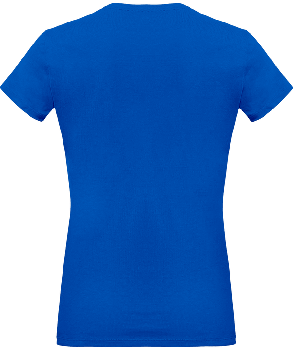 T shirt femme 180g dos Light Royal Blue