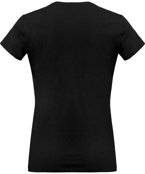 T shirt femme 180g dos Black