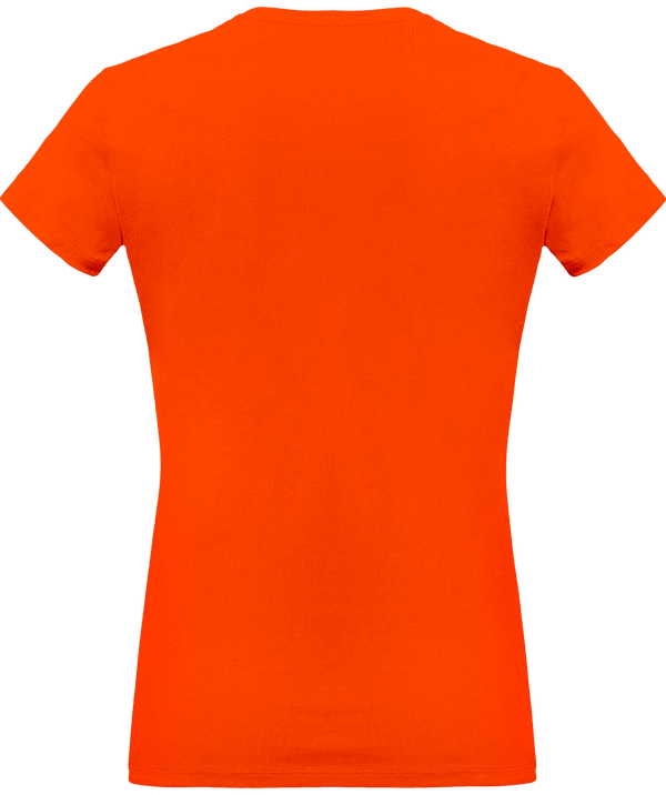 T shirt femme 180g dos Orange