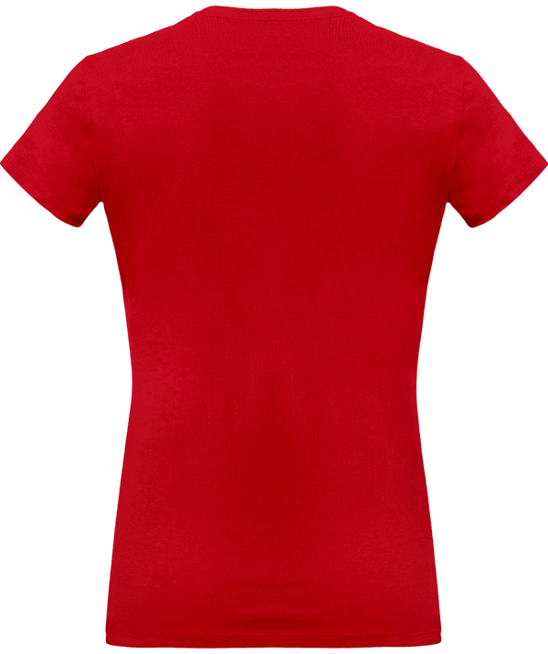 T shirt femme 180g dos Red