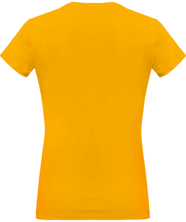 T shirt femme 180g dos Yellow