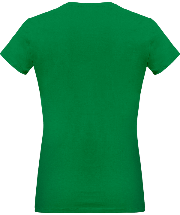 T shirt femme 180g dos Kelly Green