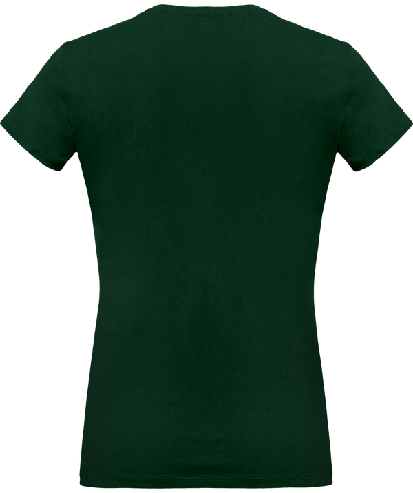 T shirt femme 180g dos Forest Green