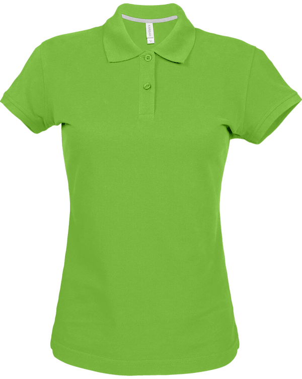 Dickes Personalisiertes Damen-Polo Lime