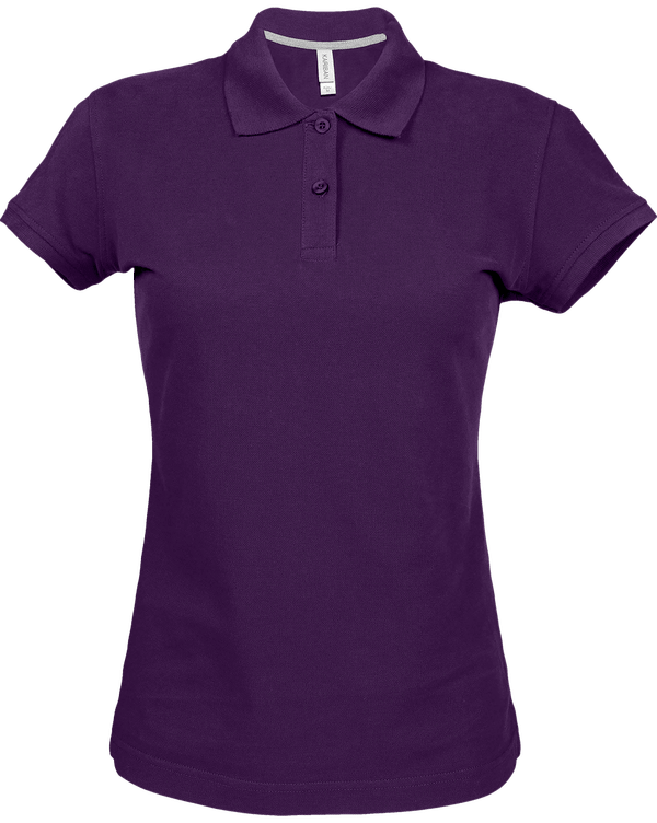 Dickes Personalisiertes Damen-Polo Purple