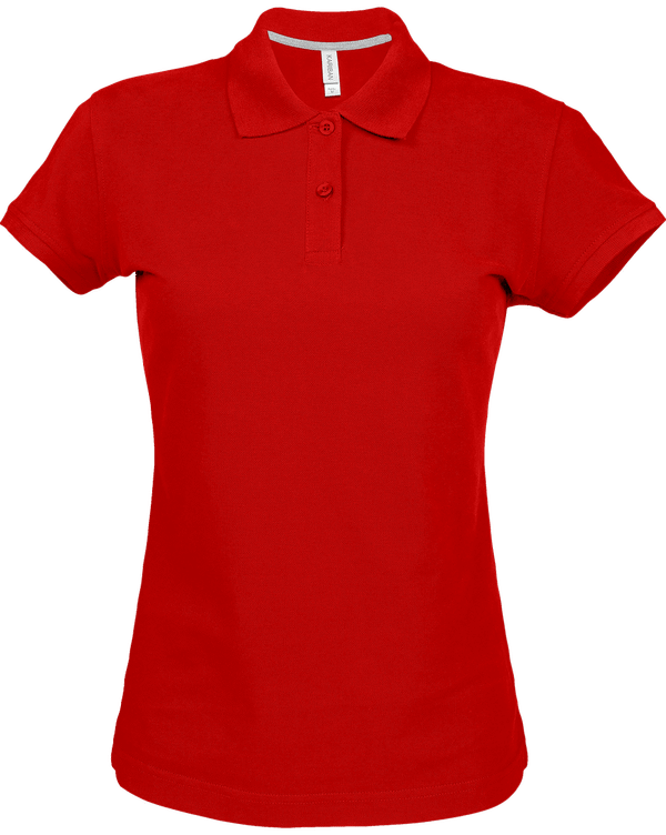 Dickes Personalisiertes Damen-Polo Red