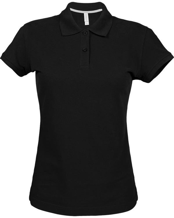 Dickes Personalisiertes Damen-Polo Black