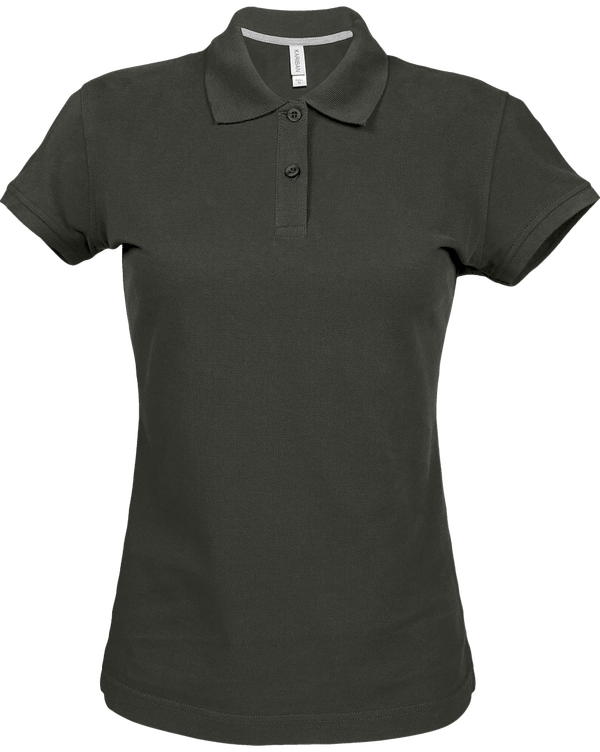 Dickes Personalisiertes Damen-Polo Dark Khaki