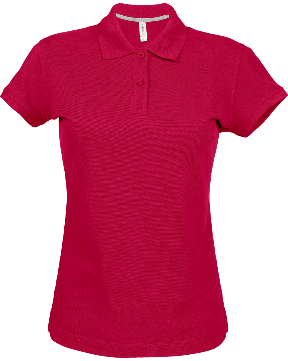 Personalised Thick Woman Polo Fuchsia