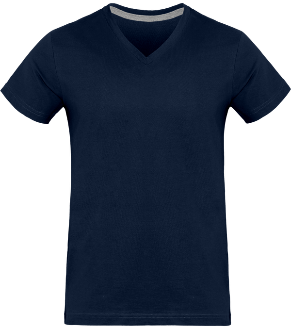 Men's V-Neck T-Shirt 180Gr Navy