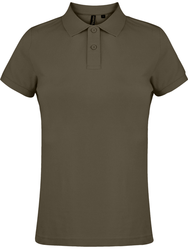 Polo femme pique classic asquith fox face Slate