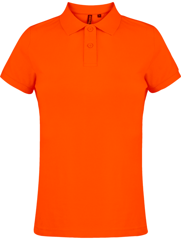 Polo femme pique classic asquith fox face Orange