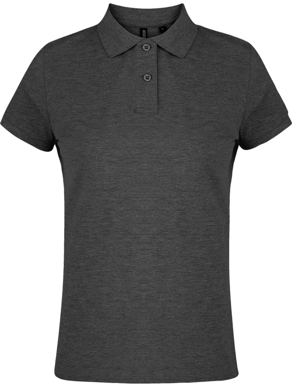 Polo femme pique classic asquith fox face Charcoal