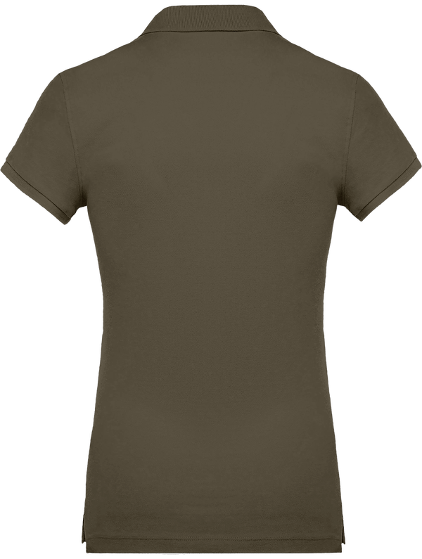 Polo femme pique classic asquith fox dos Slate