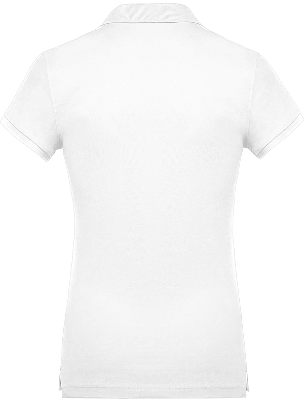 Polo femme pique classic asquith fox dos White