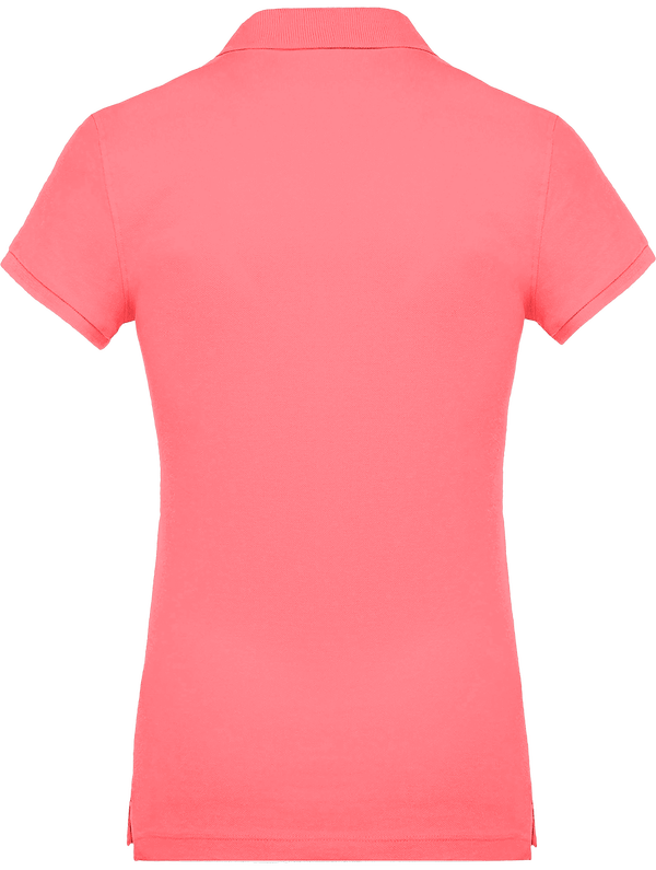 Polo femme pique classic asquith fox dos Pink Carnation