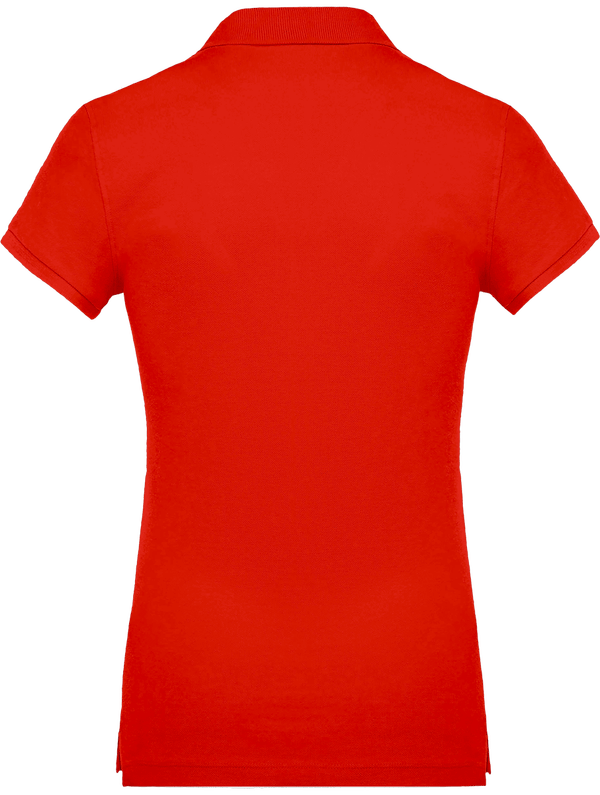 Polo femme pique classic asquith fox dos Red